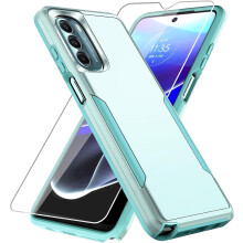 Military Grade Drop-Tested Tough Case with Screen Protector for Moto G Stylus 5G 2022