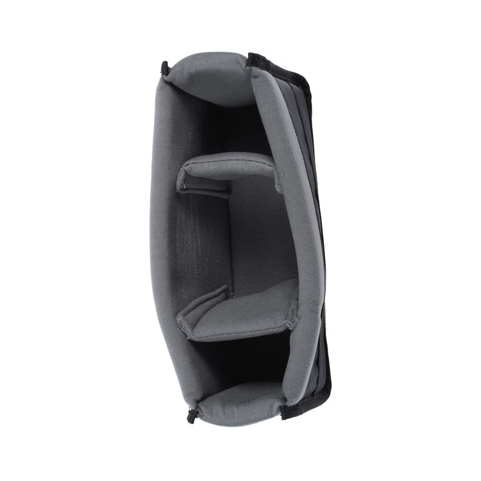 5X Shockproof Dslr Slr Camera Insert Organizer Case Partition Divider Protection Case(+Grey) Black/Grey 6032653267800