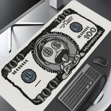 Spoofed Dollar Design Mouse Pad, Large Non-Slip Gaming Pad Compatible with Laptop & Desktop