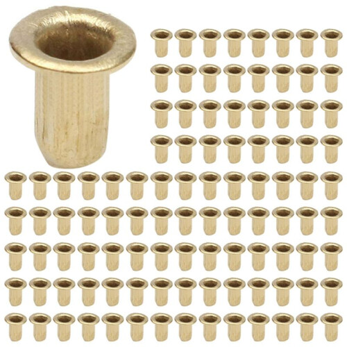 4000Pcs Copper Beekeeping Eyelets for Frames Bee Hive Equipments Copper Caps