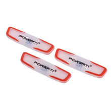 3Pcs Durable Silicone Tennis Racket Vibration Dampener Shock Absorber Orange