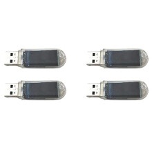 4X USB Mining Machine NerdMiner V2 74KH/S USB BTC Crypto Miner Solo Loterij Miner BTC Solo Miner met Display