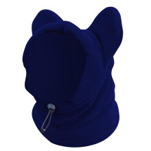 Hundesnood vinterhætte med ørebeskyttelse, halsvarmer til hunde, (rød, lille)