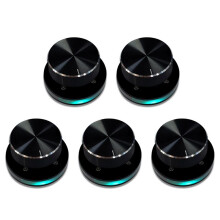 5X USB-Lautstärkeregler für Computer, Einstellbare USB-Lautstärke, Unterstützt Anpassbare Tastenkombinationen mit RGB