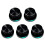5X USB Volume Controller Computer USB Volume Adjustable Controller Support Shortcut Keys Customizable with RGB 1
