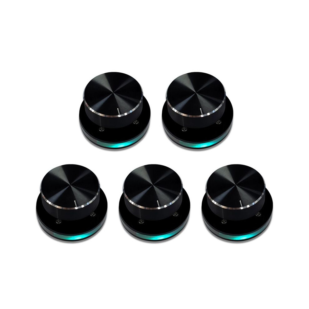 5X Usb Volume Controller Computer Usb Volume Adjustable Controller Support Shortcut Keys Customizable With Rgb 6033970303059