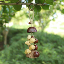 Handmade Natural Wind Chimes with Bells – Soothing Sound for Home, Garden, Patio | Meditation & Yoga Decor | Unique Gift