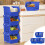 3-Piece Stackable Storage Bins with Wheels Ventilated ABS - Multi-Functional for Kitchen Toys Small Spaces 1