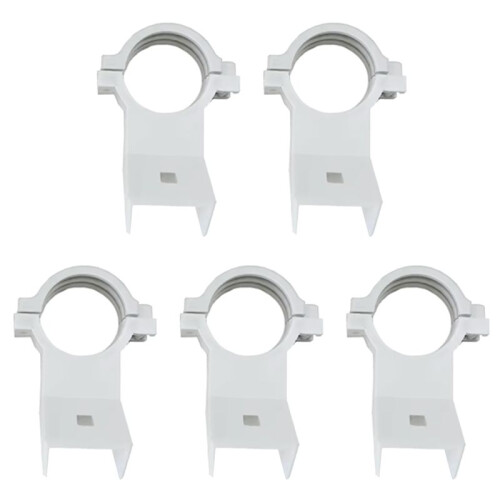 5X KU Band LNB Holder for Satellite Dishes 20mm Plastic Bracket,  for Multiple Dish Sizes