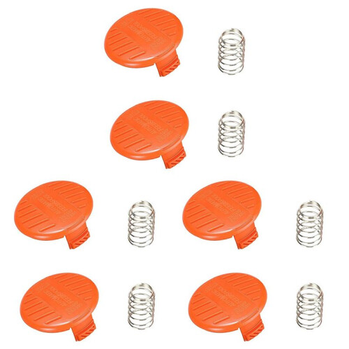 6x Weed Wacker Bump Cap Replacement RC-100-P Spool Cap Covers and Spring for  AFS Trimmer