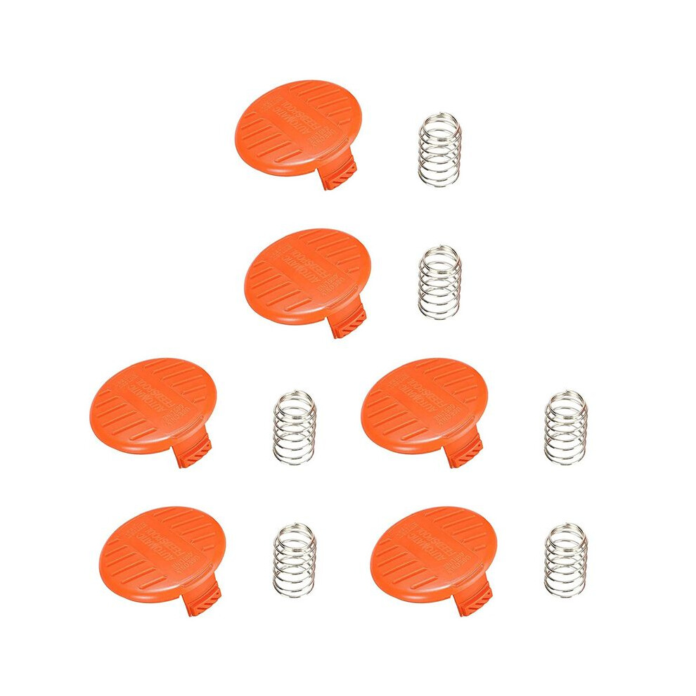 6X Weed Wacker Bump Cap Replacement Rc-100-P Spool Cap Covers And Spring For Afs Trimmer 4712844192082