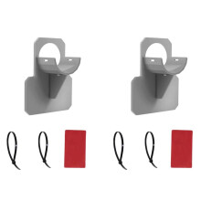 2 Satz Schwimmbadrohrhalter, Oberirdisches Poolzubehör, Poolzubehör, Poolschläuche für Oberirdische Pools Grau