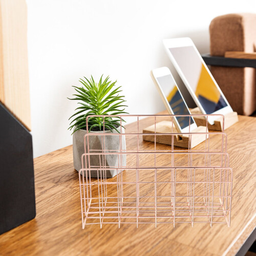 1 pc practical storage bracket mail holder multipurpose organizer rack 1