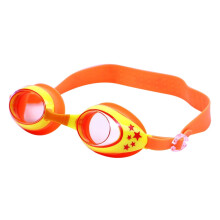 Kids Swim Goggles, Adjustable Straps, Ages 4-15, Orange – Pool Gear & Summer Gifts (Compatible with Kids’ Faces)