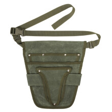 Clearance Garden Tool Belt Tool Waist Pouch Heavy Duty Waxed Canvas Adjustable DIY Utility Belt Apron Garden Waist Belt for Florists