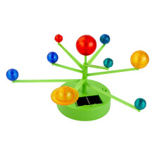 DIY Assembled Nine Planets Model Early Learning Dual Power Supply Stem Gifts Standard