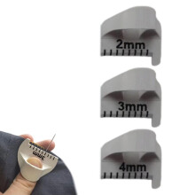 Sewing Finger Ruler for Even Stitches – 2mm/3mm/4mm Quilting Templates, Precise Measuring Gauge, Compatible with DIY Sewing Craft