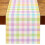 TETOU Linen Spring Easter Buffalo Check Plaid Table Runner Rustic Farmhouse Home Dining Kitchen Table Decor 1
