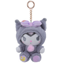 Kuromi keychain plush figure 5.11 inches