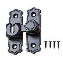 Heavy Duty Flip Lock Sliding Swing Security Bolt 90/180 Degree for Barn door