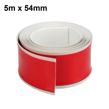 PVC wall trim cove baseboard white 5m