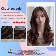 (Chocolate color)Pure Plant Hair Dye Do Not Touch The Scalp Hair Products Color Hair Cream Black