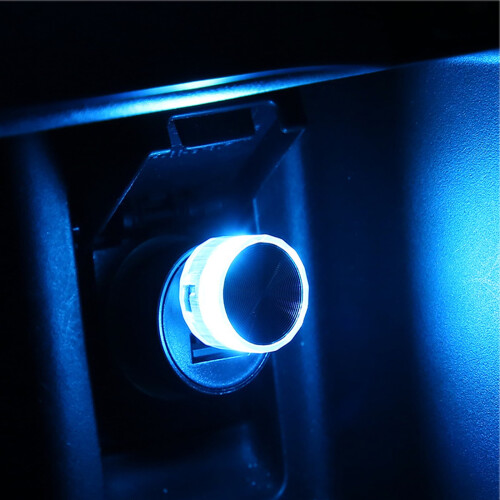 Car Interior Atmosphere Lamps Mini Lamp Bulb LED USB Light Car Accessory