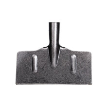 Professional Grade Snow Shovel with Manganese Steel Blade, Multipurpose Ice Scraper and Snow Removal Tool for Driveways, Sidewalks and Yard