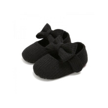 Infant Baby Girls Cozy Fleece Booties Soft Bottom Warm Cartoon Socks Newborn Crib Shoes