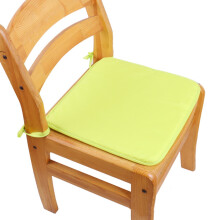 Chair Cushion - Orthopedic Tailbone Pain Relief Pad with Straps, Machine-Washable Polyester Cover,15.7" Square Seat Cushion