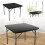 Square Elastic Table Cover, 34x34", Stretchable Polyester, Machine Washable – Compatible with Square Tables 1