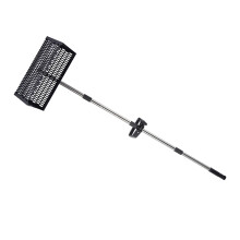Carbon Steel Folding Beach Sand Sifter Rake For Shell-black