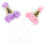 Birthday Hats Cone Assorted Color 2Pcs Comfortable Fit Princess Style 1