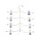 Multifunctional Clothes Hanger Blue A, Fixing Clip, 1