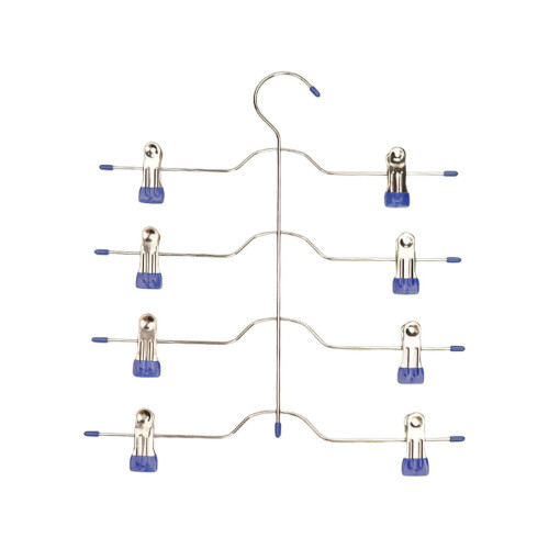 Multifunctional Clothes Hanger Blue A, Fixing Clip,