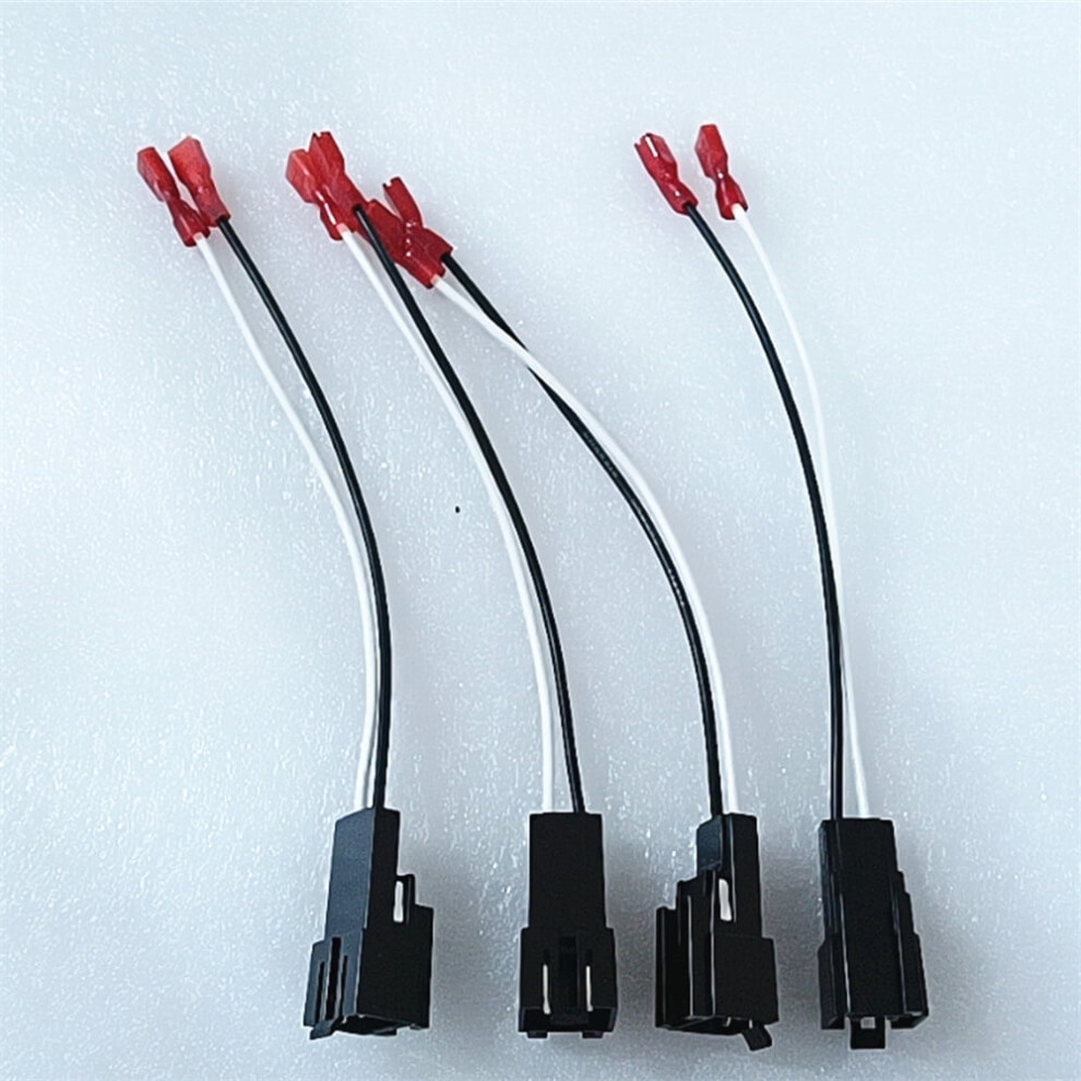 4X Car Speaker Harness Adapters For Jeep Cherokee 1997-2001 For Wrangler 1997-2003 9028731939223
