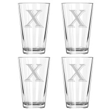 Beer Glass Set of 4 (X)