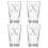 Beer Glass Set of 4 (X) 1