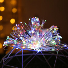 5M 10M 20M Copper Wire USB LED String lights Waterproof Holiday lighting For Fairy Christmas Wedding Party Decoration-10M/Colorful