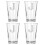 Beer Glass Set of 4 (J) 1