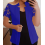Women's Lace Patchwork Short Sleeve Open Front Cardigan, Casual Solid Color Blazer for Work and Office, M 1