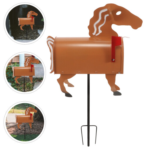 Wall Mounted Mail Slot Iron Mailbox Office 2