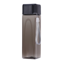 500ML Sport Water Bottles Reusable Squares Plastic Water Cup Minimalists Transparent Water Glass Popular Online Cup
