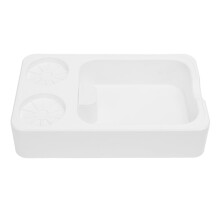 Coffee Knock Box Organizer – ABS Multifunctional Station for 51/53/58 mm Portafilters, Distributors & Tamper, Lightweight & Easy‑Clean