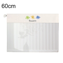 Stofhoes voor verwarming van linnen, halve verpakking, eenvoudige rookwerende zwarte stofhoes, 60 cm