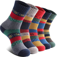 Merino Wool Socks for Women Thermal Winter Crew Socks 5