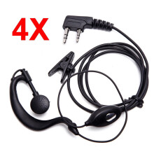 2-10PCS Fone de Ouvido com Microfone de 2 Pinos para Rádio Walkie-Online Baofeng UV-5R UV-82BF-888s LS0