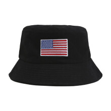 Gorro con estampado de bandera, gorro tipo cubo, sombrero de recuerdo para el Día de la Independencia, regalo decorativo