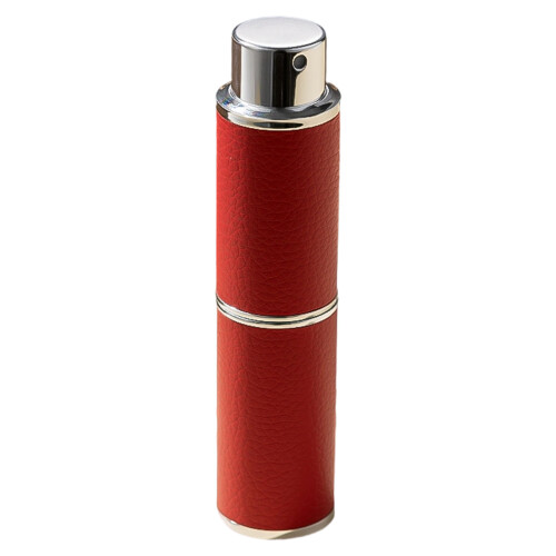 Perfume Sprayer Bottle Holder Compactly Rotating Press-Red