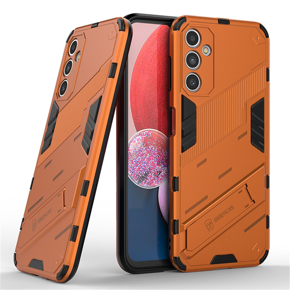 Compatible With Samsung Galaxy A25 5G Hybrid Case – Military-Grade Rugged Armor With Kickstand, Shockproof & Magnetic Mount Support – Orange 9479868010444